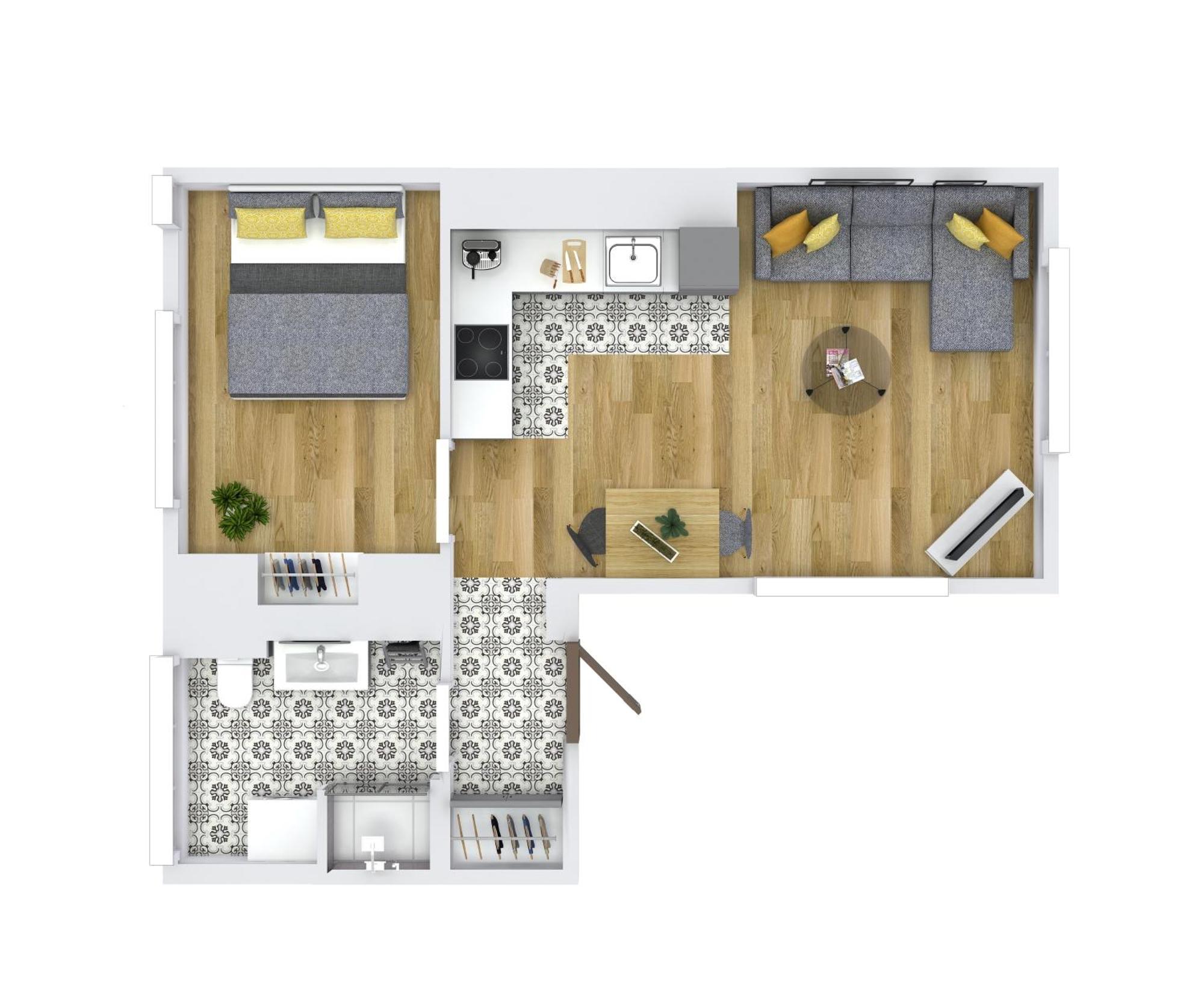 Bright And Cosy 1Bdr Apartment Kaunas Centre Bagian luar foto